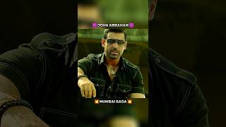 JOHN ABRAHAM  MUMBAI SAGA DIALOGUE😈💥 shorts johnabraham movie attitude status [upl. by Dworman]