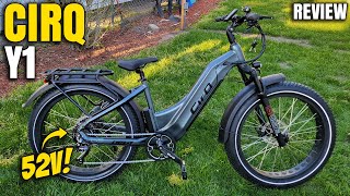 The Best 52v eBike Under 1200  Cirq Y1 Fat Tire eBike Review [upl. by Ayad770]