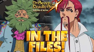 LEAKS CHANDLER AND CUSACK NAMES IN THE FILES  Seven Deadly Sins Grand Cross [upl. by Aicram]