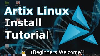 Artix Linux Install Tutorial with RUNIT  Linux Beginners Guide [upl. by Ylak]