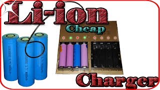 Make LiIon battery charger at home Best 18650 cheap charger [upl. by Avihs]