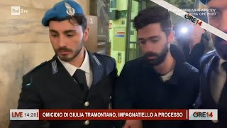 Omicidio Giulia Tramontano Impagnatiello a processo  Ore 14 del 18012024 [upl. by Swithin]