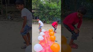 Amazing balloon popping challenge shorts [upl. by Jolenta]