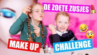 DE MAKE UP CHALLENGE  Post Openmaken Van Jullie♥DeZoeteZusjes♥ [upl. by Daile]