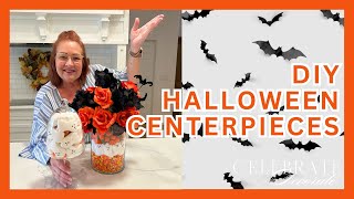 DIY Halloween Candy Displays  Ghost Peeps Candy Corn amp Pumpkin Vase and Cloche Ideas [upl. by Primrosa]