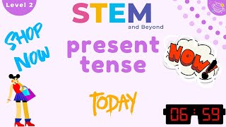 Present Tense  KS1 English Year 2  Home Learning [upl. by Eimorej]