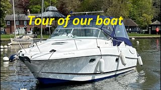 A tour of our Jeanneau Leader 805 [upl. by Proctor]