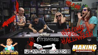 How to play Nyctophobia and Playthrough  Making New Board Gamers [upl. by Joseph]