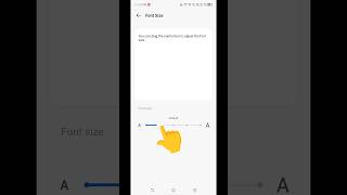 How to Change Font Size in Android Smartphone  Change Text Size in Tecno Mobile Phone [upl. by Sioux]