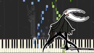 Sealed Vessel  Hollow Knight Piano Tutorial Synthesia [upl. by Shalne]