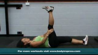 Lying Hamstring Stretch [upl. by Bello]