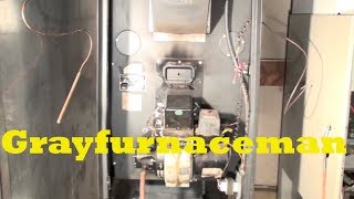 Troubleshoot the oil furnace part 1 Burner wont start [upl. by Lokin]