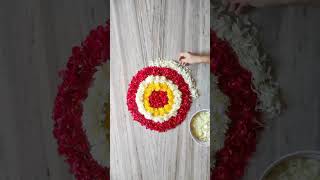 Diwali Flower Rangoli Designs diwali decoration ideas Diwali Decoration ideas [upl. by Aroel]