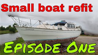 Refitting a small boat introduction [upl. by Anawk]