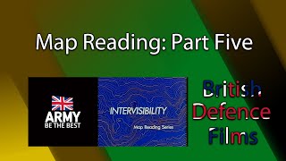 British Defence Films Map Reading  Part Five  Intervisibility [upl. by Rangel]