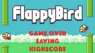 Flappy Bird SFML C GAME OVER  Saving Highscore [upl. by Nani]