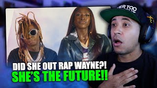 DID SHE COOK WAYNE  Flaujae Lil Wayne  Came Out A Beast Official Music Video Reaction [upl. by Orutra594]