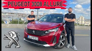 PEUGEOT 3008 ALLURE İNCELEME  SÜRÜŞ  KULLANICI YORUMLARI [upl. by Bilow]