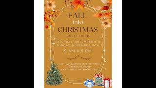 Fall Into Christmas Craft Faire  Dayton Oregon This weekend See details in description craftfair [upl. by Auliffe158]