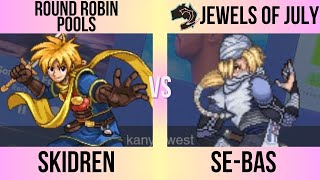 Skidren Isaac vs SeBas Sheik Puff  Round Robin Pools  Jewels of July [upl. by Yenitsed]