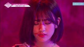 ENGSUB Ahn Yujin안유진  PRODUCE 48 Ep 10 All Cut [upl. by Gabriela692]