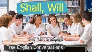 Shall vs Will  Regular English Lessons [upl. by Rachelle363]