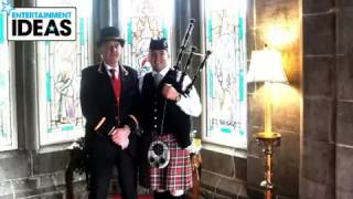 Hire a wedding piper in Northern Irelandmp4 [upl. by Rebmyk]