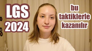 LGS 2024 BU TAKTİKLERLE KAZANILIR✅  GALATASARAY LİSESİ ÖĞRENCİSİNDEN SINAV İÇİN ÖNERİLER lgs2024 [upl. by Annia]