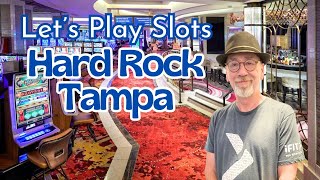 Lets Play SLOTS Hard Rock Tampa hardrocktampa slots casinoslots [upl. by Johnsten]