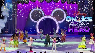 Disney on Ice FIND YOUR HERO Highlights of the Show 2024 [upl. by Yetak765]