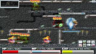 Maplestory  Lvl 55 FirePoison Wizard at Twisted Jesters [upl. by Eirak]