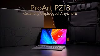 ASUS ProArt PZ13 Outdoor Laptop Official Unboxing 2024 [upl. by Anyat]