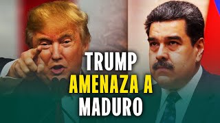 Trump amenaza a Maduro si no acepta a migrantes venezolanos deportados [upl. by Nalliuq]