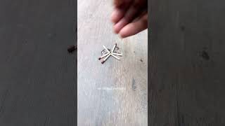 matchstick trick  amazing experiment shorts matchbox rocket viral [upl. by Geaghan]