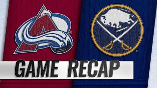 MacKinnon Rantanen propel Avalanche to 61 win [upl. by Nimaj]