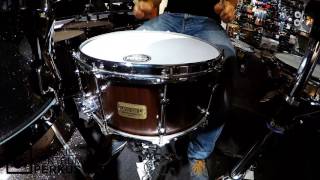 TAMA SLP GWalnut 14x65quot werbel [upl. by Brownley680]