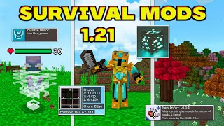 Top 15 Best Mods Addons For Minecraft Pe 121 ⚡ Mcpe Bedrock Mods Addons [upl. by Werra]