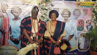 OPENING PRAYER AT RECEPTION CEREMONY OF HRH OBA OLUBAYO WINDAPO amp OLAMIJI FOLAKEMI OJO [upl. by Gredel]