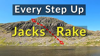 Jacks Rake  Every Step up this classic Lake District Scramble on Pavey Ark  Lake District Fells [upl. by Floro201]