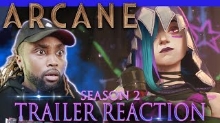 ARCANE SEASON 2  OFFICIAL TRAILER REACTION [upl. by Forlini]