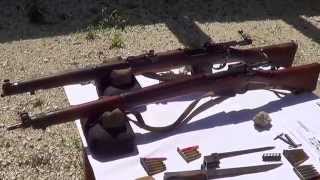 LEE ENFIELD No 4 Mk I versus RFI Ishapore 2A1 part 1 [upl. by Ezri]