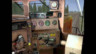 MSTSBNSF SD402 Cab Ride [upl. by Ciri]