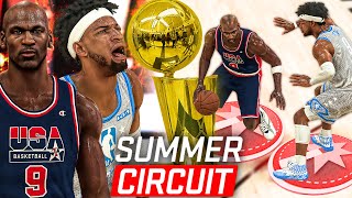 NBA 2K22 Summer Circuit  Michael Jordan EXPOSED THE NEW GOAT THE FINALE [upl. by Asiel]