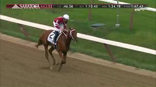 Gun Runner  2017 Woodward Stakes [upl. by Namzzaj]