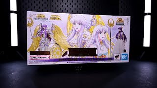 Saint Seiya Athena EX 20th anniversary Myth Cloth Action Figure Collection Bandai [upl. by Rabbi32]