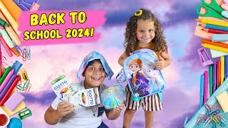 COMPRO LE COSE PER LA SCUOLA A NOEMI backtoschool2024 [upl. by Enaz549]