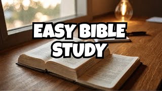 How to Study the Bible  Simple 3 Step Bible Study Method [upl. by Wernick]