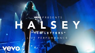 Halsey  100 Letters Vevo Presents [upl. by Innavoeg]