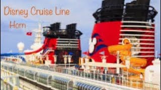 Disney Cruise Line HornDisneyManALLYFRIEND [upl. by Kcid]