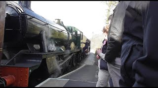 6990 and 45596 at Haworth at 402pm Sunday 24th March 2024 Please subscribe to this channel [upl. by Ellehsal]